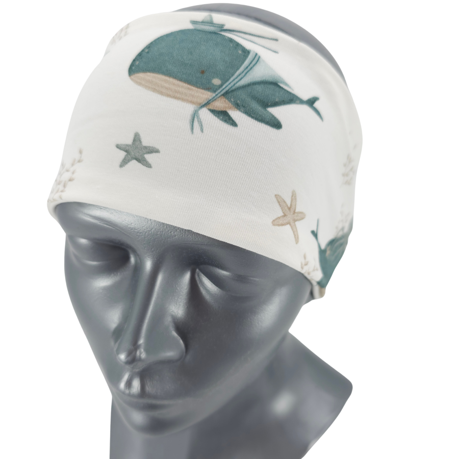 Stirnband Küstenkind Wale Oktopus